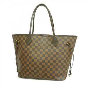 LOUIS VUITTON Brown Damier Neverfull MM Tote Bag
